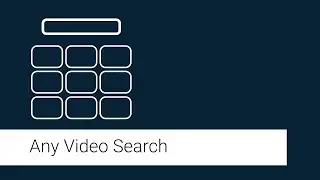 Any Video Search - Building a searchable video gallery in Blocs website builder.