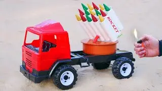 Experiment: Truck with Rockets on Board