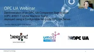 OPC UA Deployment of the Machine Tool (umati) Companion Spec with EdgeXConnect.