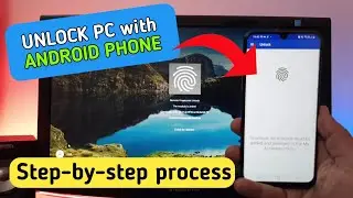 Unlock PC with Android phone | Unlock PC with Mobile Fingerprint scanner 