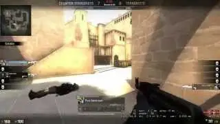 CS:GO Lucky ak47 shot