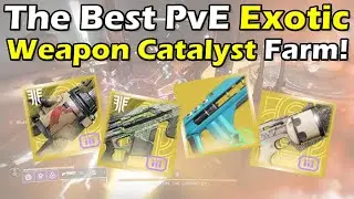 The Best PvE Exotic Weapon Catalyst Farm in Destiny 2 Shadowkeep!