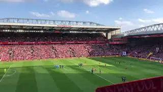 Liverpool FC v Bournemouth 14-APR-2018 @ Anfield Pre-game Song