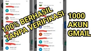 Cara Membuat 1000 Akun Gmail Tanpa Verifikasi 2024