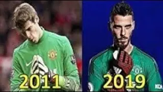 David de Gea Evolution From 2011 to 2019