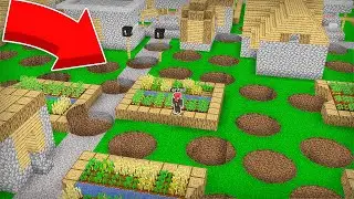 FERİTED'in KÖYÜ DELİK DEŞİK OLDU - Minecraft