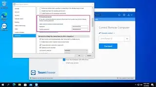 How to set your own Password in TeamViewer