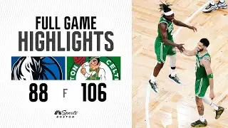 FULL GAME HIGHLIGHTS: Celtics dominate Mavs in Game 5 to win 2024 NBA Finals