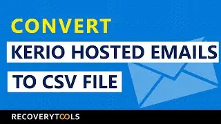 How to Convert Kerio Hosted mail Server to CSV File || Kerio Connect Emails to Excel