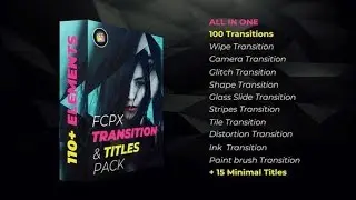 FCPX Transition Pack | After Effects Template