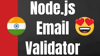 Node.js Email Validator Full Application With Source Code