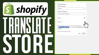 How To Translate Shopify Store | Shopify Multi Language Store Tutorial 2024