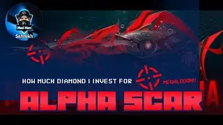 MEGALODON ALPHA SCAR SPIN || Alpha Scar Evo Gun তুলতে কত ডায়মন্ড লাগলো!!! তাড়াতাড়ি দেখে নিন