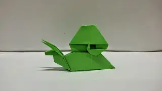 How To Make Snail Easy - Origami Snail Paper