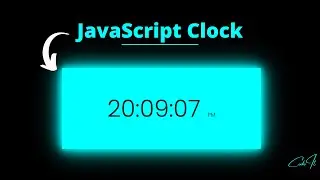 Create a digital clock using HTML CSS JavaScript