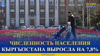 ЧИСЛЕННОСТЬ НАСЕЛЕНИЯ КЫРГЫЗСТАНА ВЫРОСЛА НА 7,8%