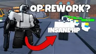 ✨NEW REWORKED ENGINEER SHOWCASE! (OP?) [Toilet Tower Defense Roblox]