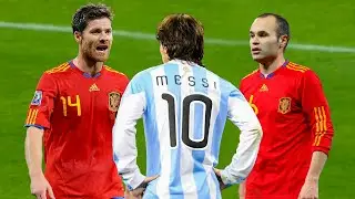 Xabi Alonso and Iniesta will never forget this humiliating performance by Lionel Messi