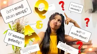 Q & A❤️‍🔥/ඔන්න ඔයාලා අහපු ඔක්කොටම උත්තර දුන්නෝ🤭/ සිංහල Vlog/Srilanka #trending #vlog
