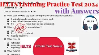 IELTS Listening Actual Test 2024 with Answers | June Exam