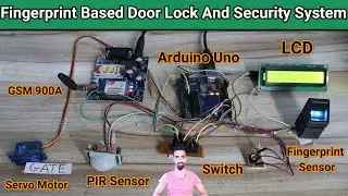 Fingerprint Based Door Lock And Security System  By Using Arduino