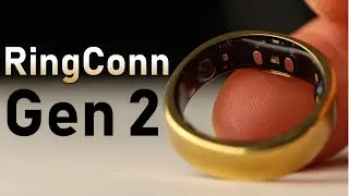 RingConn Gen 2: First Smart Ring w/ Sleep Apnea Monitoring & 10 - 12 Days Battery Life