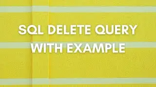 Delete data from Table Using Where Clause In MySQL