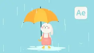 Raining Animation - After Effects Tutorial #65