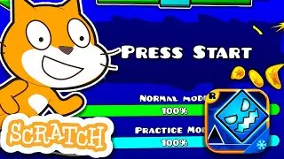 Press Start SCRATCH VERSION! *OMG* | Geometry Dash on Scratch Press Start