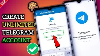 NEW! How To Make Telegram Account Without Number | Free Unlimited Telegram Account