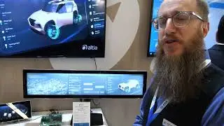 Altia user interface designs at Embedded World 2023 #ew23