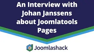 An Interview with Johan Janssens about Joomlatools Pages