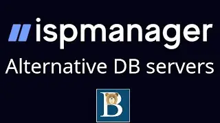 Ispmanager alternative database servers and docker setup