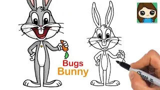 How to Draw Bugs Bunny 🥕