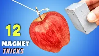 12 Awesome Magnet Tricks || Science Experiments With Magnet