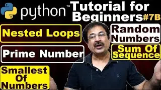 Python Nested Loop Example | Random Number Generator Python | Prime Number In Given Range In Python