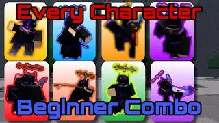 Every Character beginner combo🔥 | Roblox The Strongest Battlegrounds