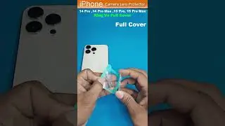 iPhone Camera Lens Protector Ring Vs Full Cover #iphone #iphone15promax #iphone14promax #escbaig