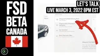 Tesla FSD Beta Canada has Arrived // Let's Talk