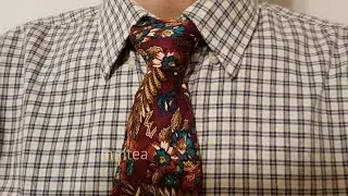 How to Tie a Tie Windsor Knot