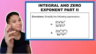 [TAGALOG] Grade 9 Math Lesson: INTEGRAL AND ZERO EXPONENT PART II - POSITIVE INTEGRAL EXPONENT