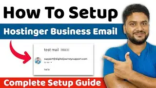 How to Setup Business Email in Hostinger