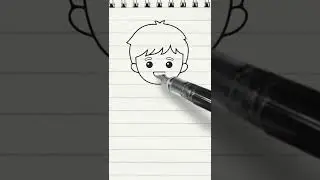 How to Draw Cute boy Easy 