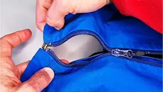 How to repair zipper in a jacket