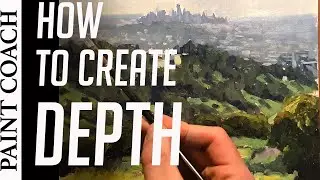 Landscape Painting | How to create depth