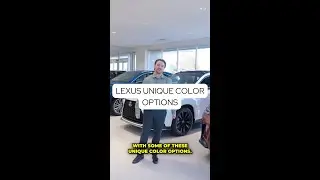 What color options does Lexus offer?