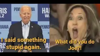 Biden Says Trump’s Backers Deserve A Smack In The Butt & Kamala Campaign Views Him As A Problem