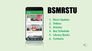 BSMRSTU APP | PROMO