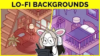 🔴 Draw a Lo-Fi Background With Me (ft. Jessie)