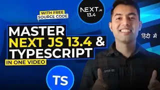 Master Next.JS with TypeScript👉 Build an Advanced TODO App with Local Storage in Hindi
